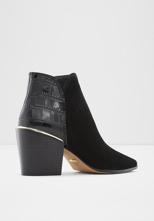 ALDO - Equina leather boot - black