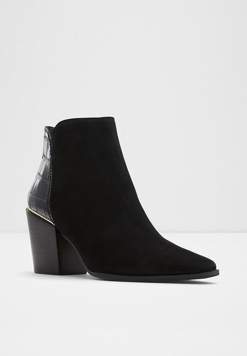ALDO - Equina leather boot - black