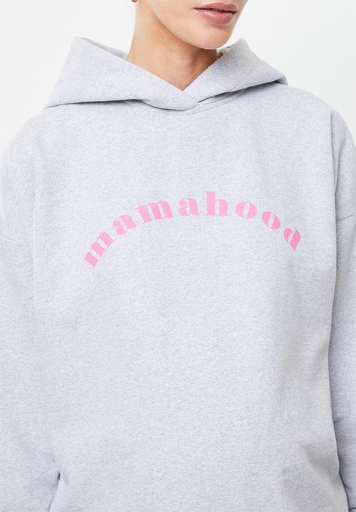 Superbalist - Maternity graphic hoodie  - grey