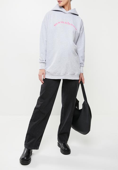 Superbalist - Maternity graphic hoodie  - grey
