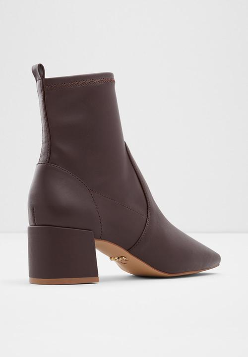 ALDO - Ibiraswen ankle boot - dark brown