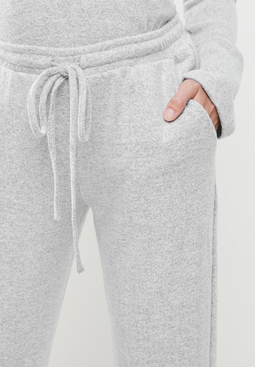 Superbalist - Maternity knit jogger - light grey melange