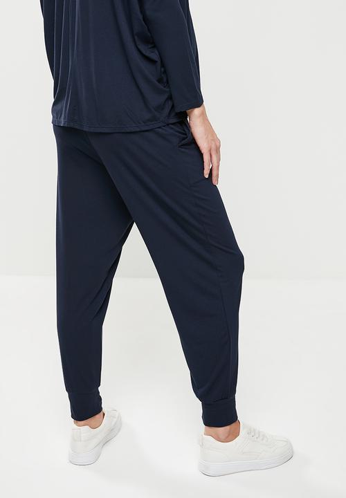 edit Maternity - Maternity drop crotch jogger - navy