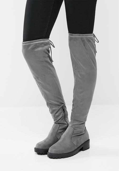 Madison® - Olivia over the knee boot - grey