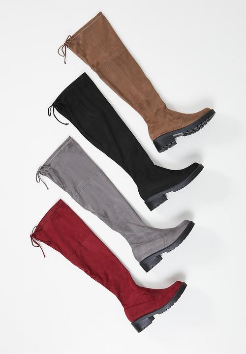 Madison® - Olivia over the knee boot - black