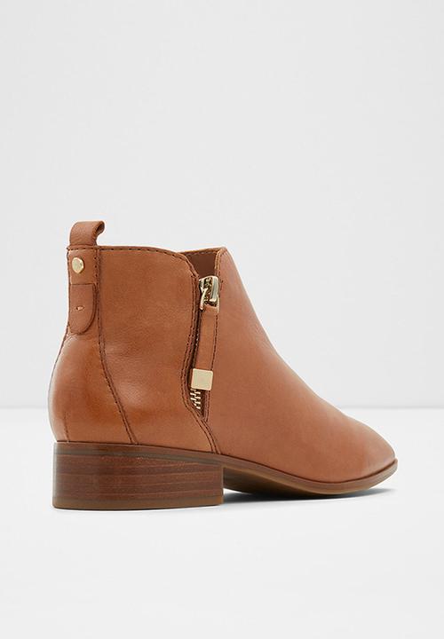 ALDO - Kaelleflex leather boot - cognac