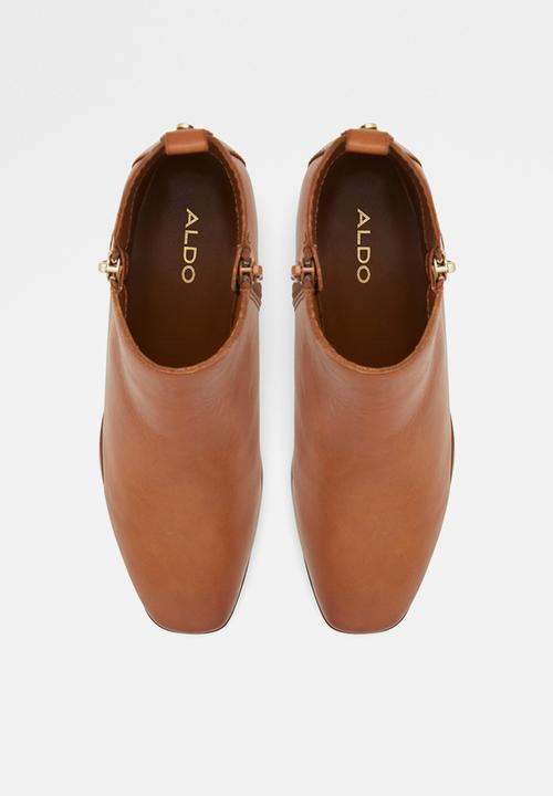 ALDO - Kaelleflex leather boot - cognac