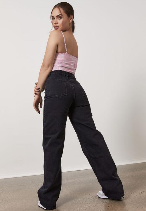 Factorie - 90 s straight leg jean - thrift black