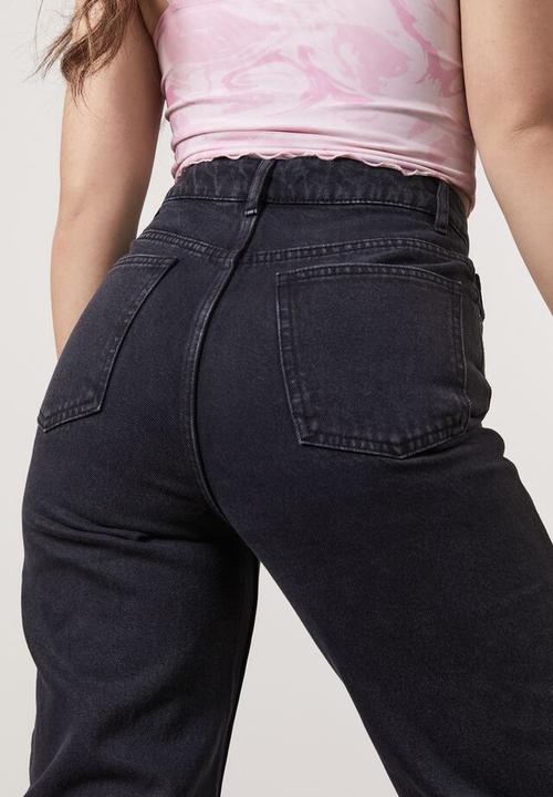 Factorie - 90 s straight leg jean - thrift black