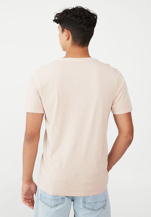 Cotton On - Organic crew t-shirt - dusty blossom