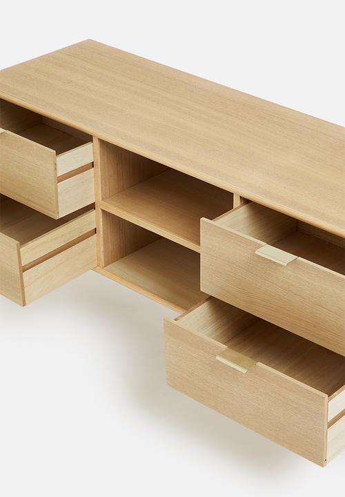 Sixth Floor - Gemma tv unit - natural