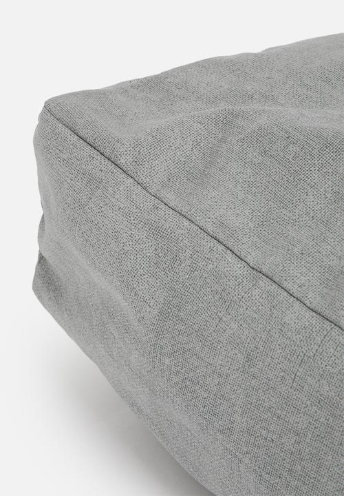 Sixth Floor - Tempurr pet bed - dark silver