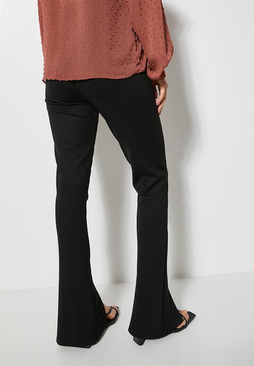 Superbalist - Split front trouser - black