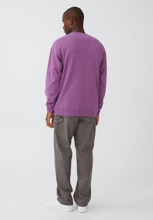 Cotton On - Oversized crew fleece - violet haze