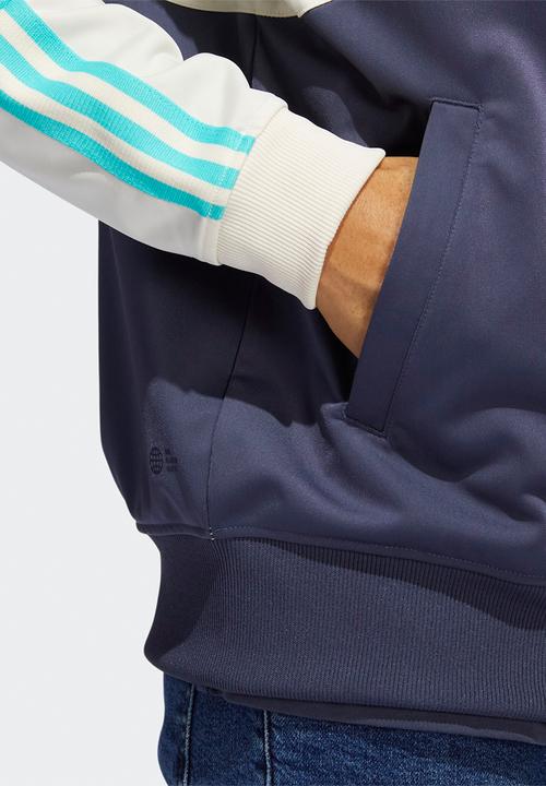 adidas Originals - SST Blocked Track Jacket  - shadow navy & wonder white
