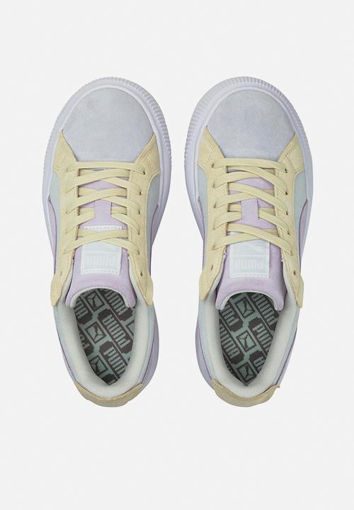 PUMA - Suede mayu raw- ice flow-puma white-nimbus cloud