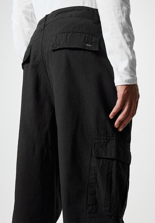 Superbalist - Carson tapered cargo pants - black