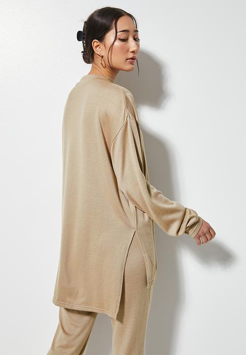 Superbalist - Premium blouson jumper - taupe