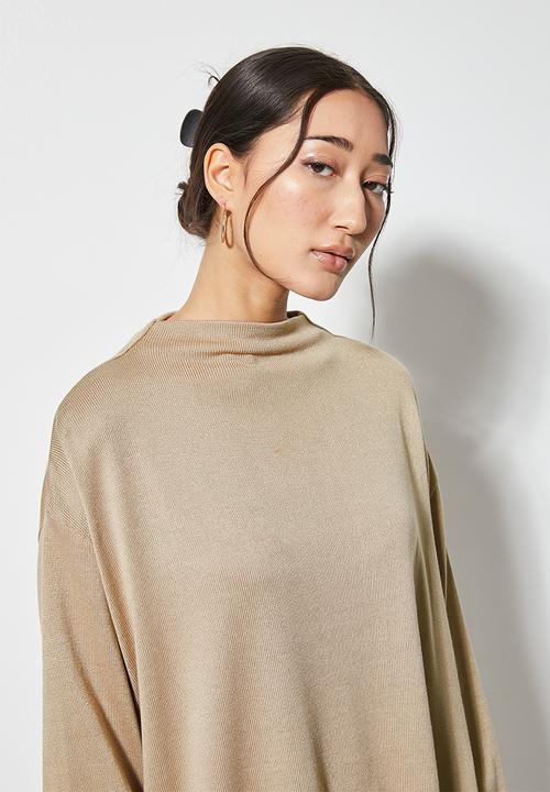 Superbalist - Premium blouson jumper - taupe