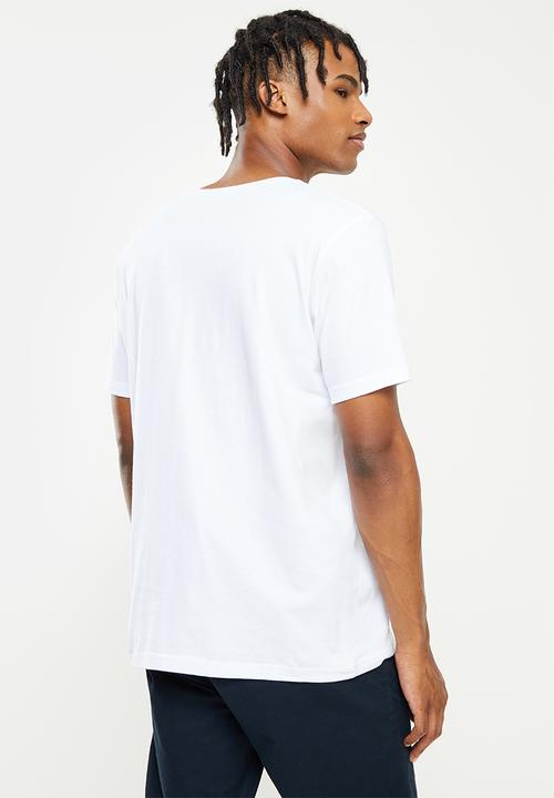 RVCA - Balance box short sleeve  - white