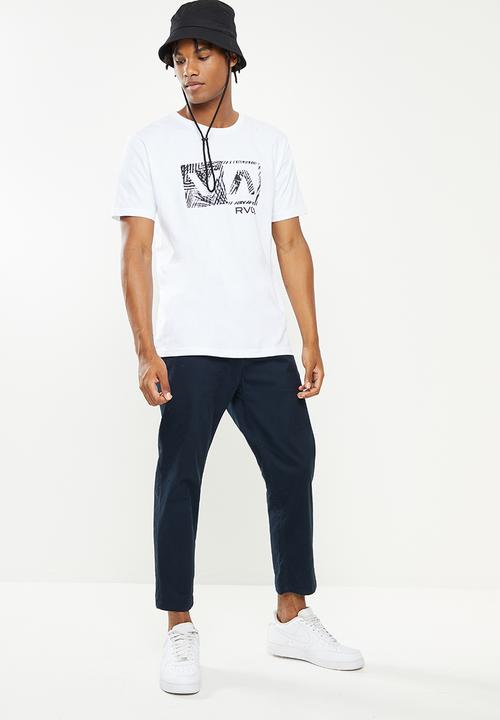 RVCA - Balance box short sleeve  - white
