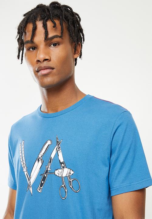 RVCA - Weapons short sleeve - french blue