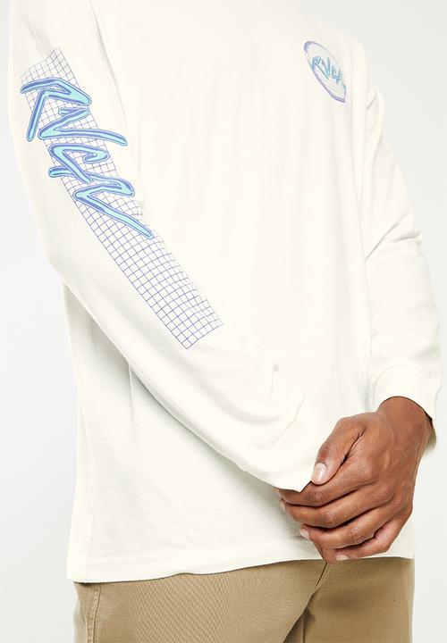 RVCA - Tubed long sleeve - antique white