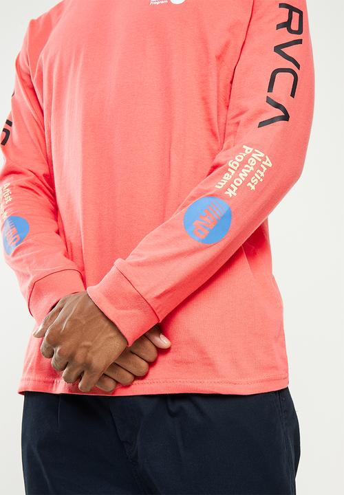 RVCA - RVCA   ANP   LS TEE - Coral