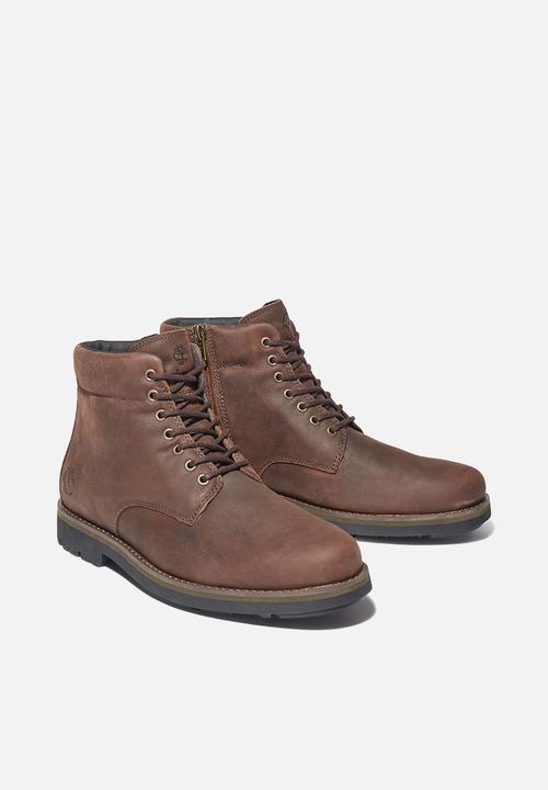 Timberland - Alden wp side zip boot - brown