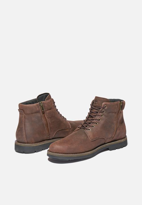 Timberland - Alden wp side zip boot - brown