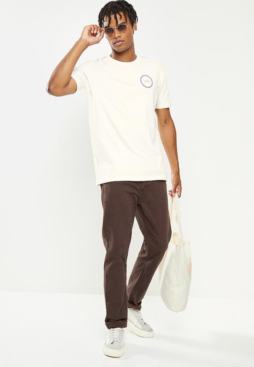 RVCA - VA Mod short sleeve Tee - Antique White