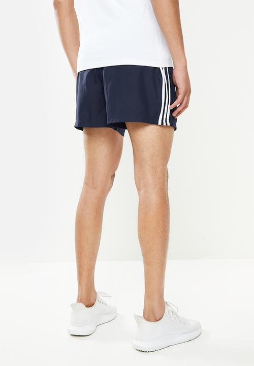 adidas Performance - Essentials 3 Stripe Chelsea Woven Short - Navy