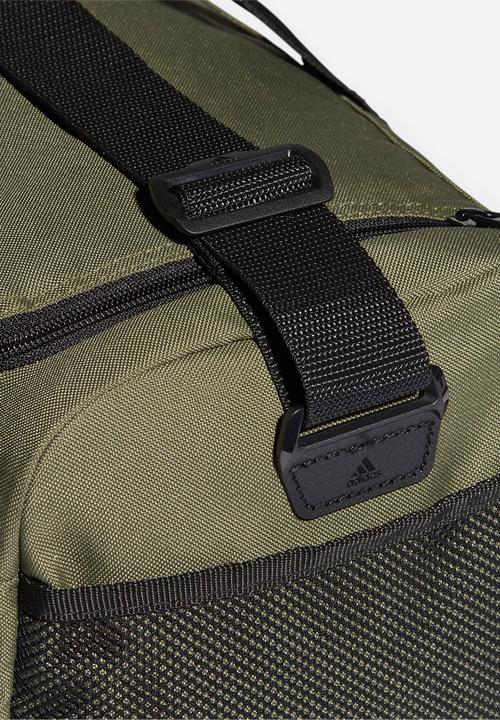 adidas Performance - Linear duffel m - focus olive black/white
