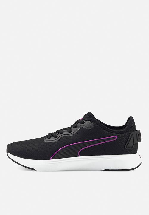 PUMA - Softride cruise - puma black/deep orchid