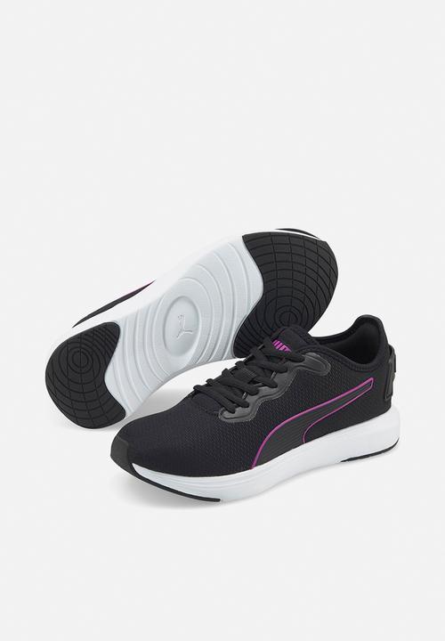 PUMA - Softride cruise - puma black/deep orchid