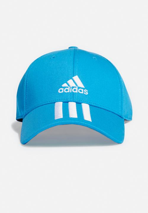 adidas Performance - Baseball three stripes cap - bright blue/white/white