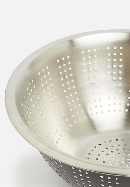 Excellent Houseware - Stainless steel colander - antracite