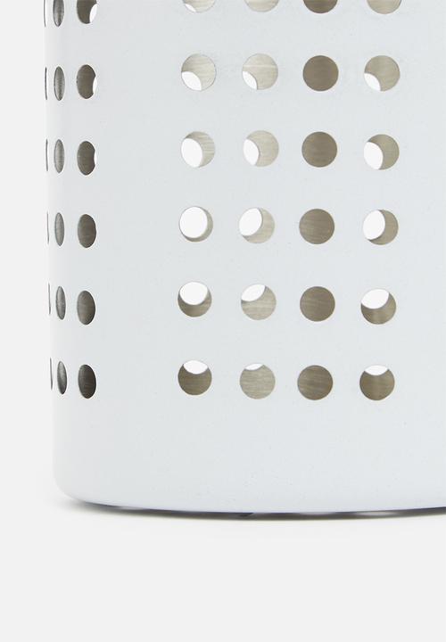 Excellent Houseware - Cutlery holder - white