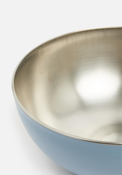 Excellent Houseware - Stainless steel bowl - blue