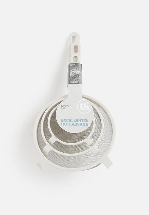 Excellent Houseware - Strainer set - cream