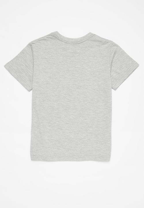Holmes Bro's - Boys chopper tee - dirty grey melange