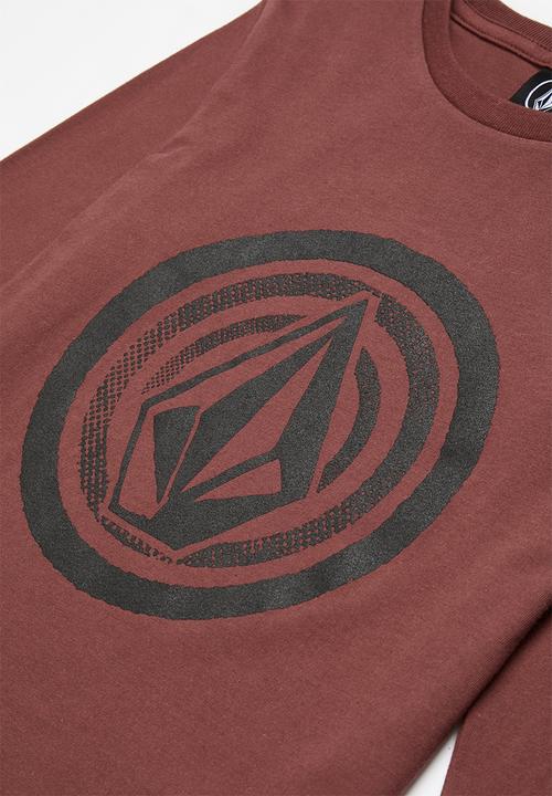 Volcom - Stonezeye long sleeve - maroon