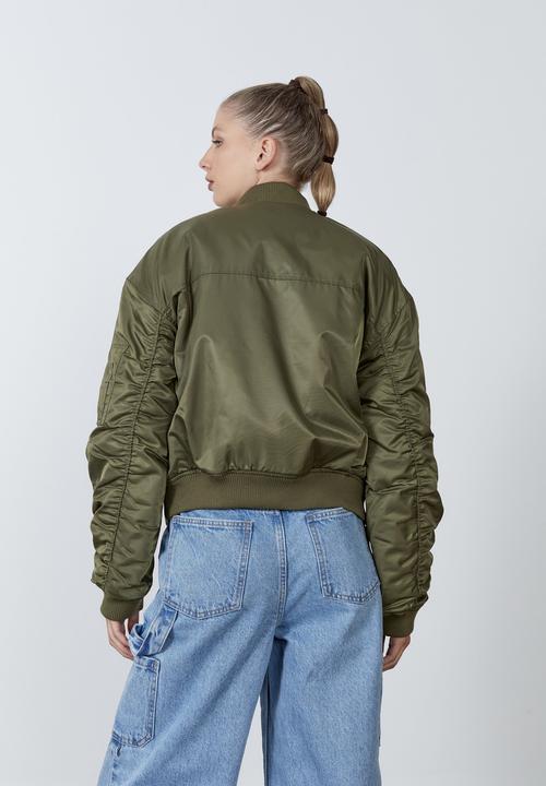 Factorie - Ma1 bomber jacket - olive night/homecourt