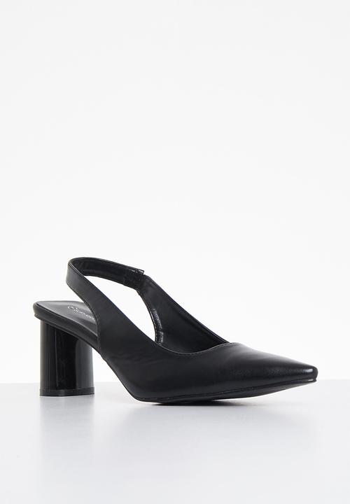 Superbalist - Lisa closed block heel - black