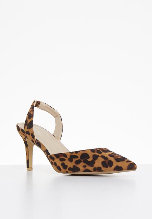 Superbalist - Zoey slingback heel - leopard