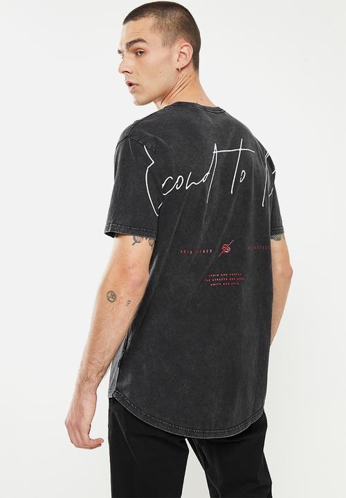 Silent Theory - Second to none tee - washed black