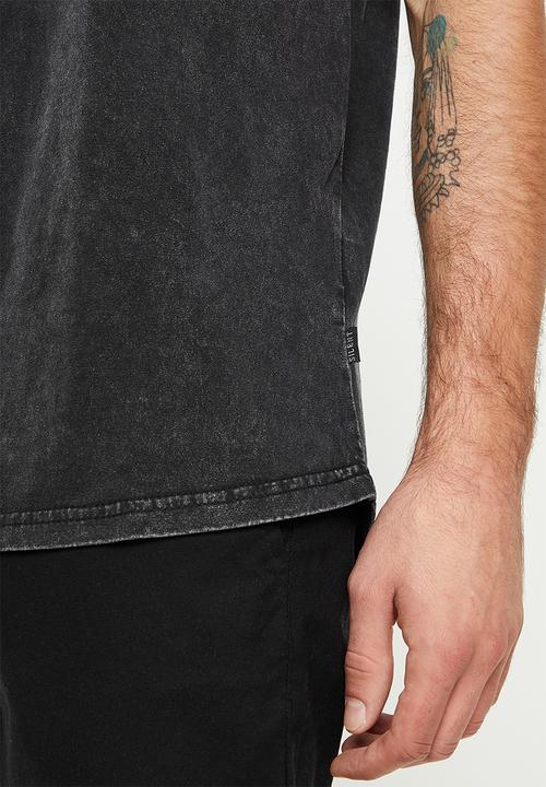 Silent Theory - Second to none tee - washed black