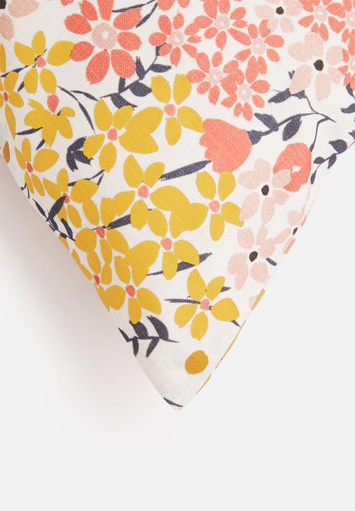 Sixth Floor - Blooming kids cushion cover - multi
