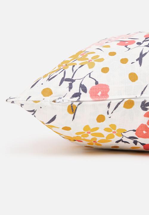 Sixth Floor - Blooming kids cushion cover - multi