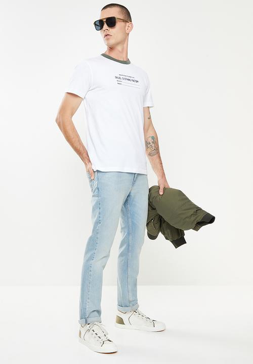 Diesel  - T-diegor-c3 short sleeve tee - white